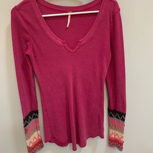 Free People long sleeve thermal